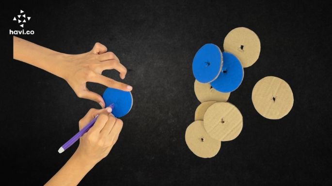 diy train wheel template